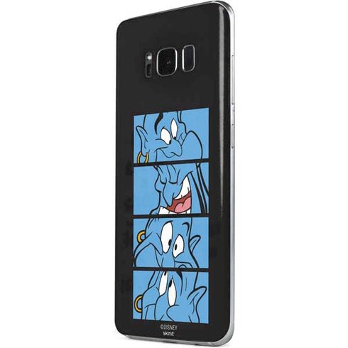 Disney Aladdin Genie Faces Grid Galaxy S8 Plus Skin